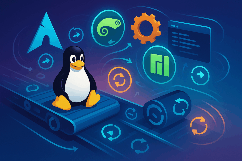 distros linux rolling release